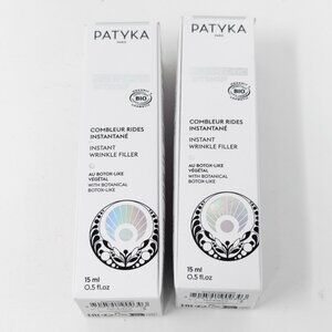LOT 2 Patyka INSTANT WRINKLE FILLER Botanical Organic   15 ml   NEW